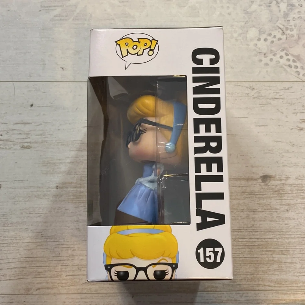Funko Pop Nerd Cinderella #157 Disney Figure - Picture 4 of 9